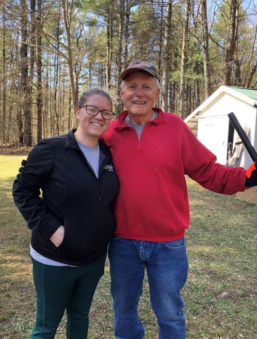 Rudy & Clarice - volunteers